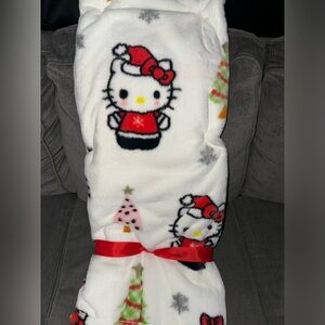 Hello Kitty Christmas Blanket
